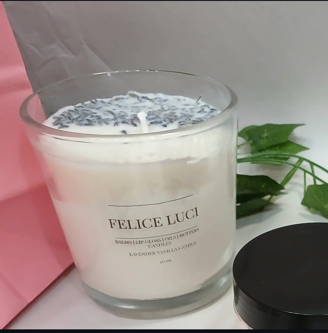 Lavender-Vanilla Candle