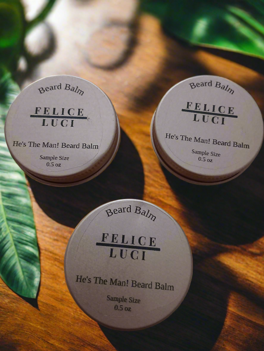 He's The Man! Beard Balm (sample size)