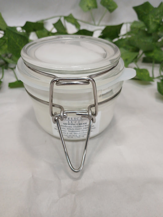 Mahogany-Teakwood Men's Shaving Cream