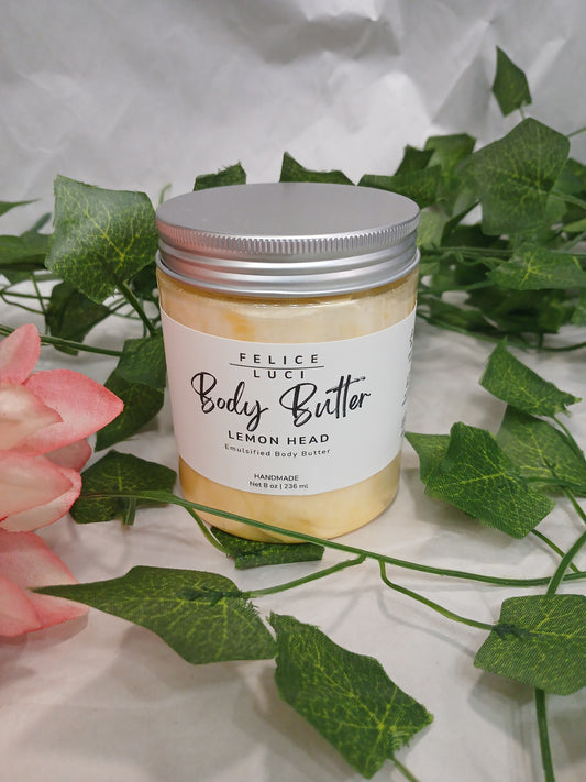 Emulsified Body Butter-Lemon Head