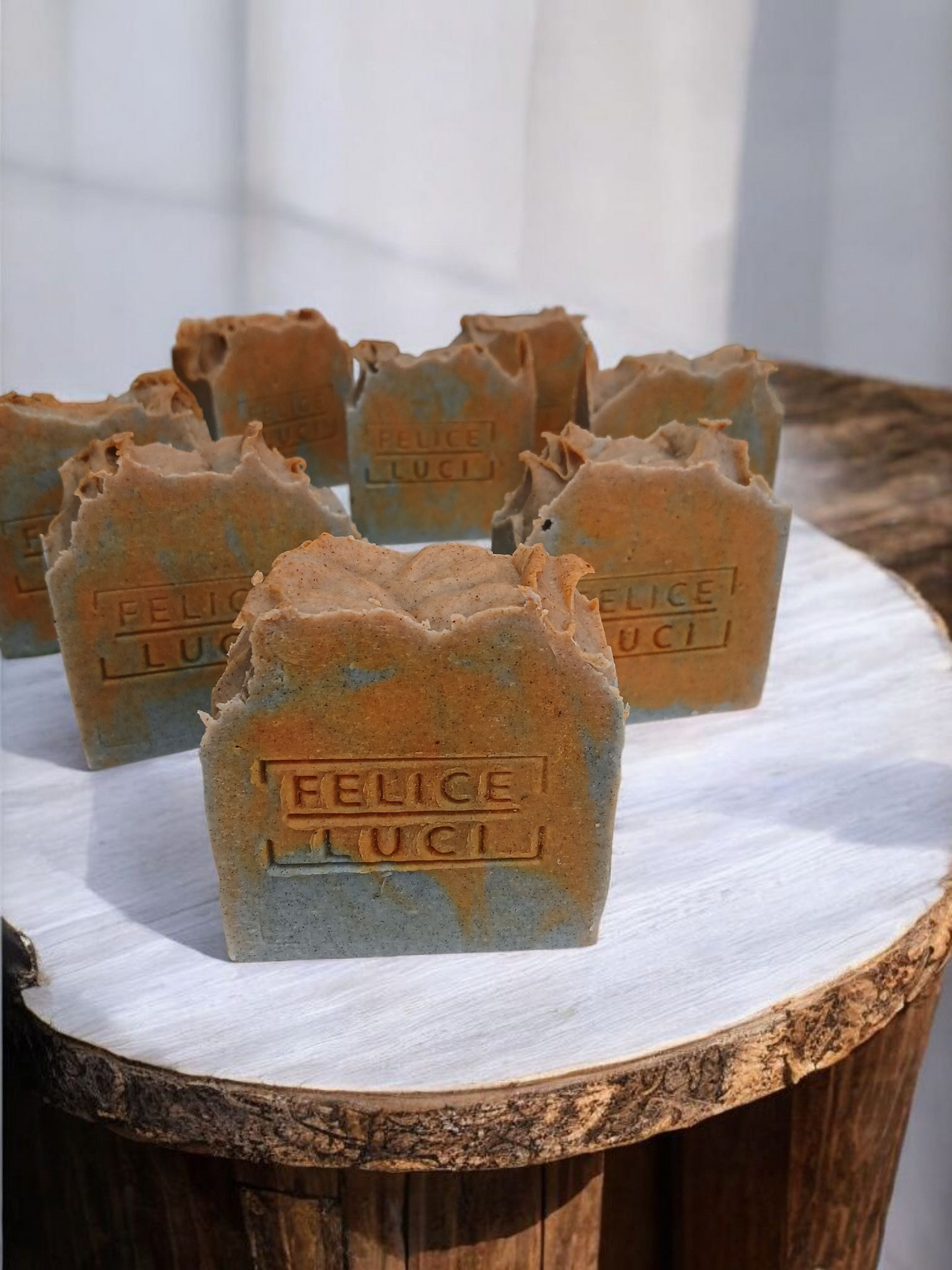 Peppermint Turmeric-Activated Charcoal Soap!